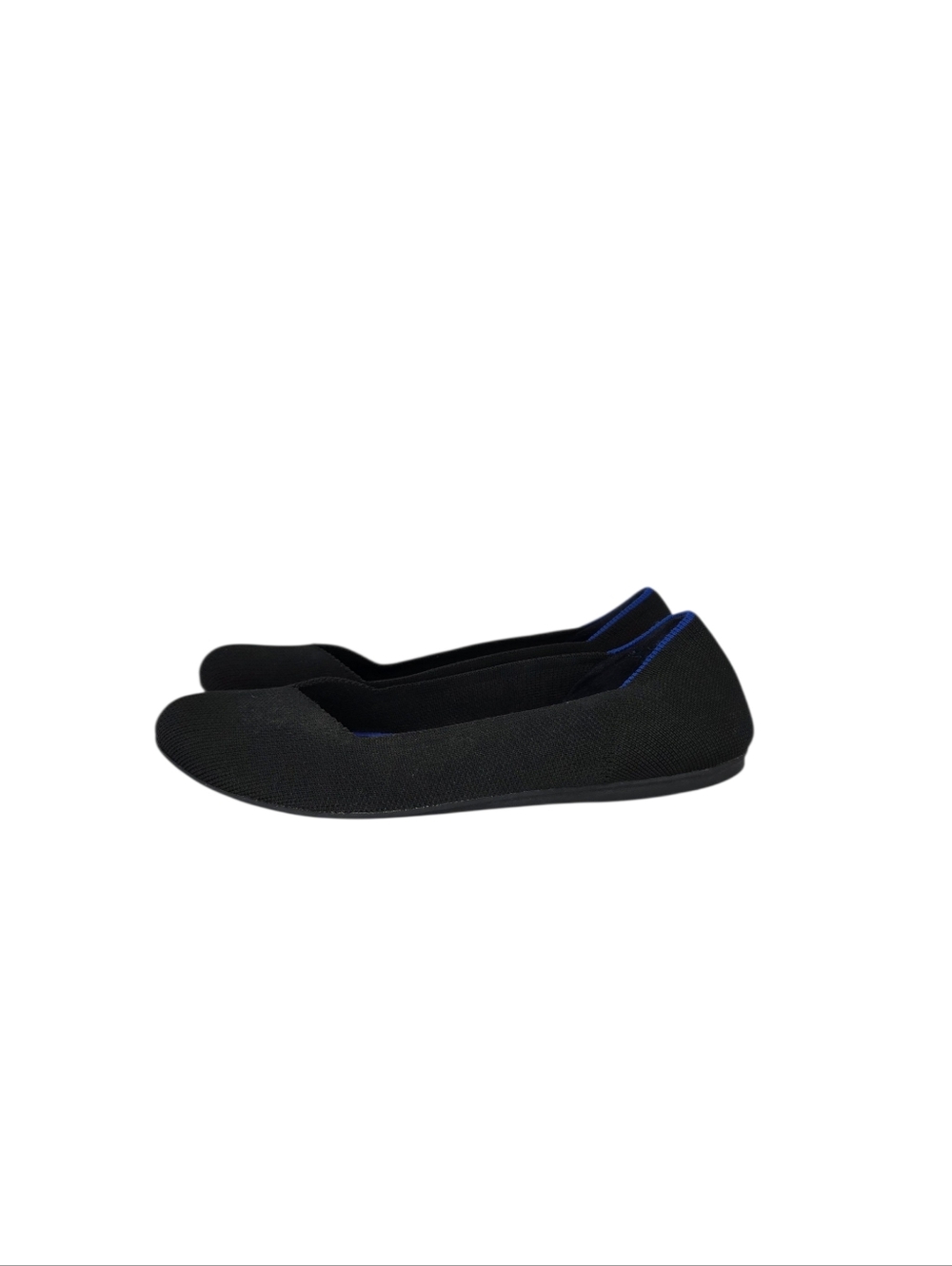 Rothy’s The Flat Round Toe Women's Size 9 Black Flats Comfort Slip On Shoes